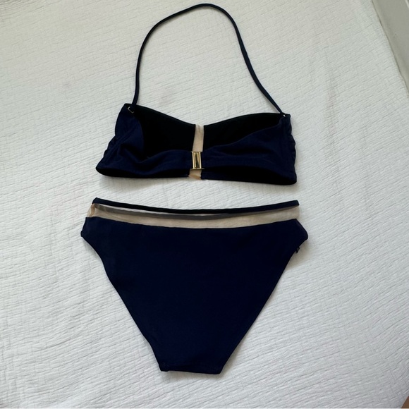 I.D. SARRIERI bikini navy mesh - Picture 2 of 16
